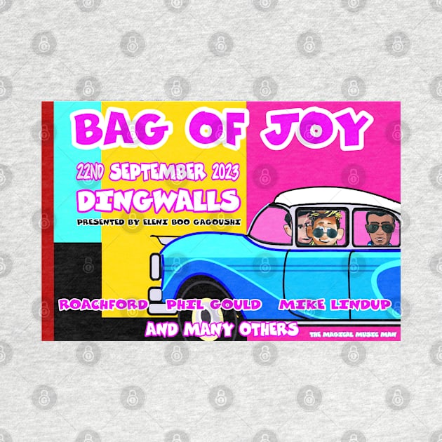 Bag of Joy Car with Roachford Phil and Mike by EnceladusWaters